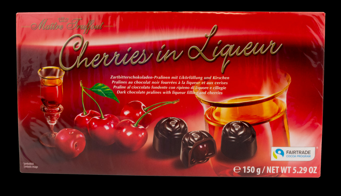 Maitre Truffout Cherries in Brandy 150g
