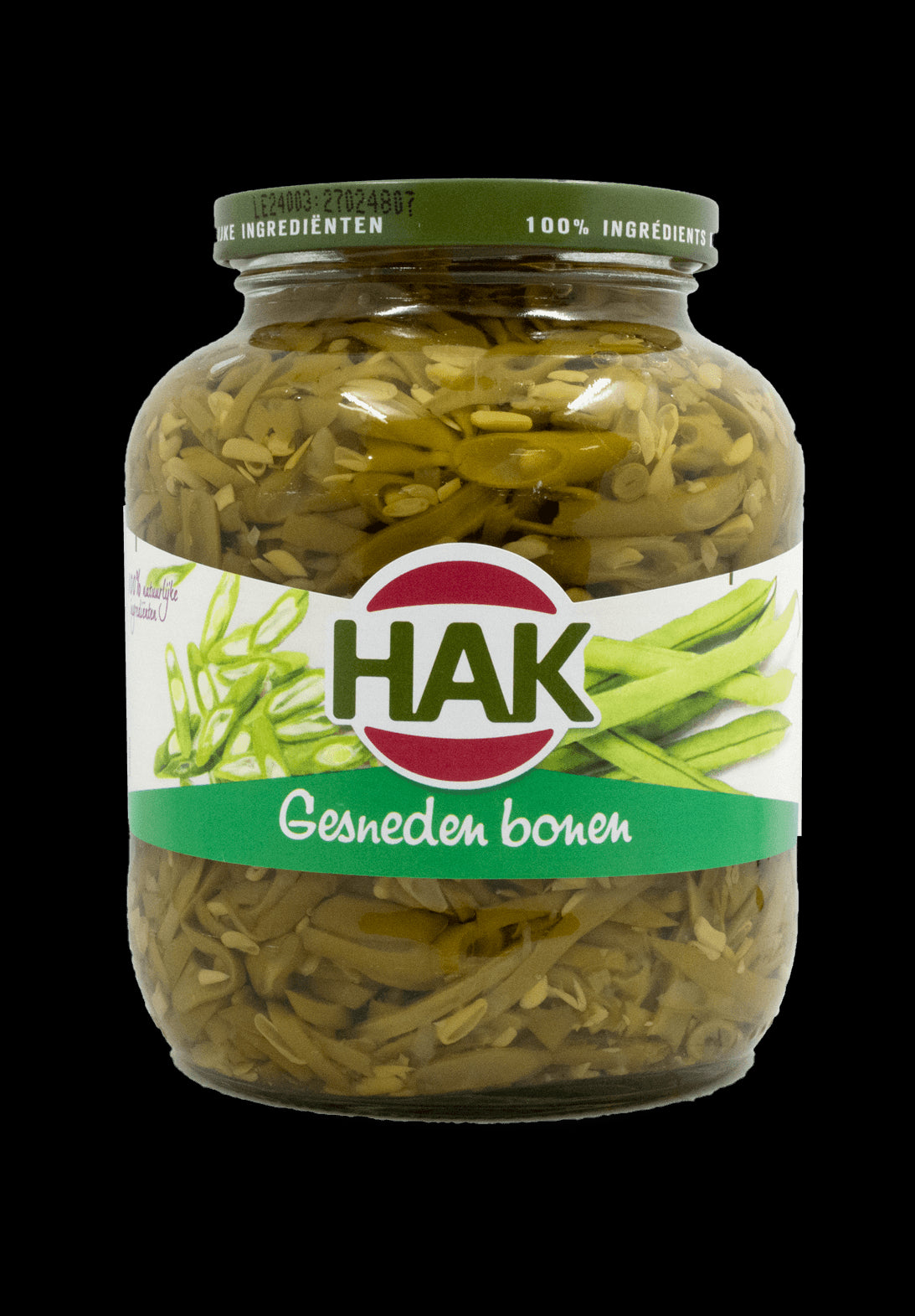 Hak French Cut Green Beans (Gesneden bonen) 670ml