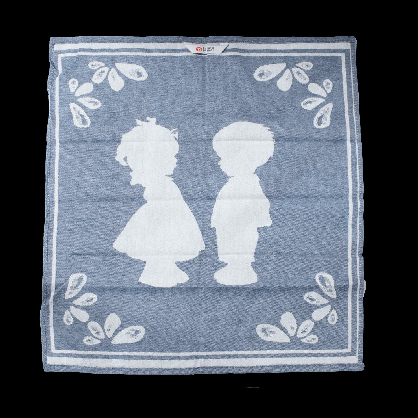 DDDDD Tea Towel - Blue Boy & Girl