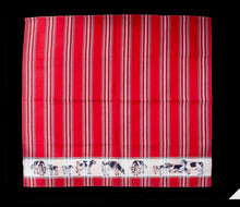 DDDDD Tea Towel - Friesian Red