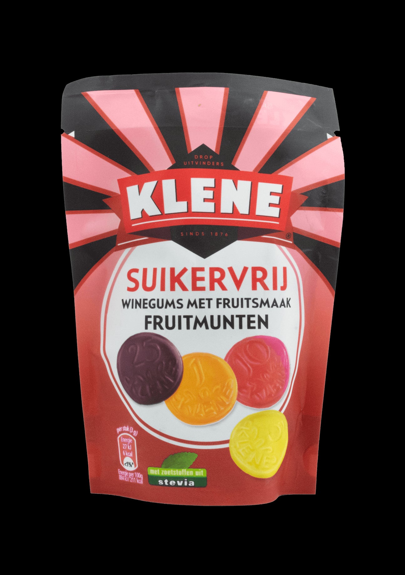 Klene Sugar Free Fruit Coins 110g