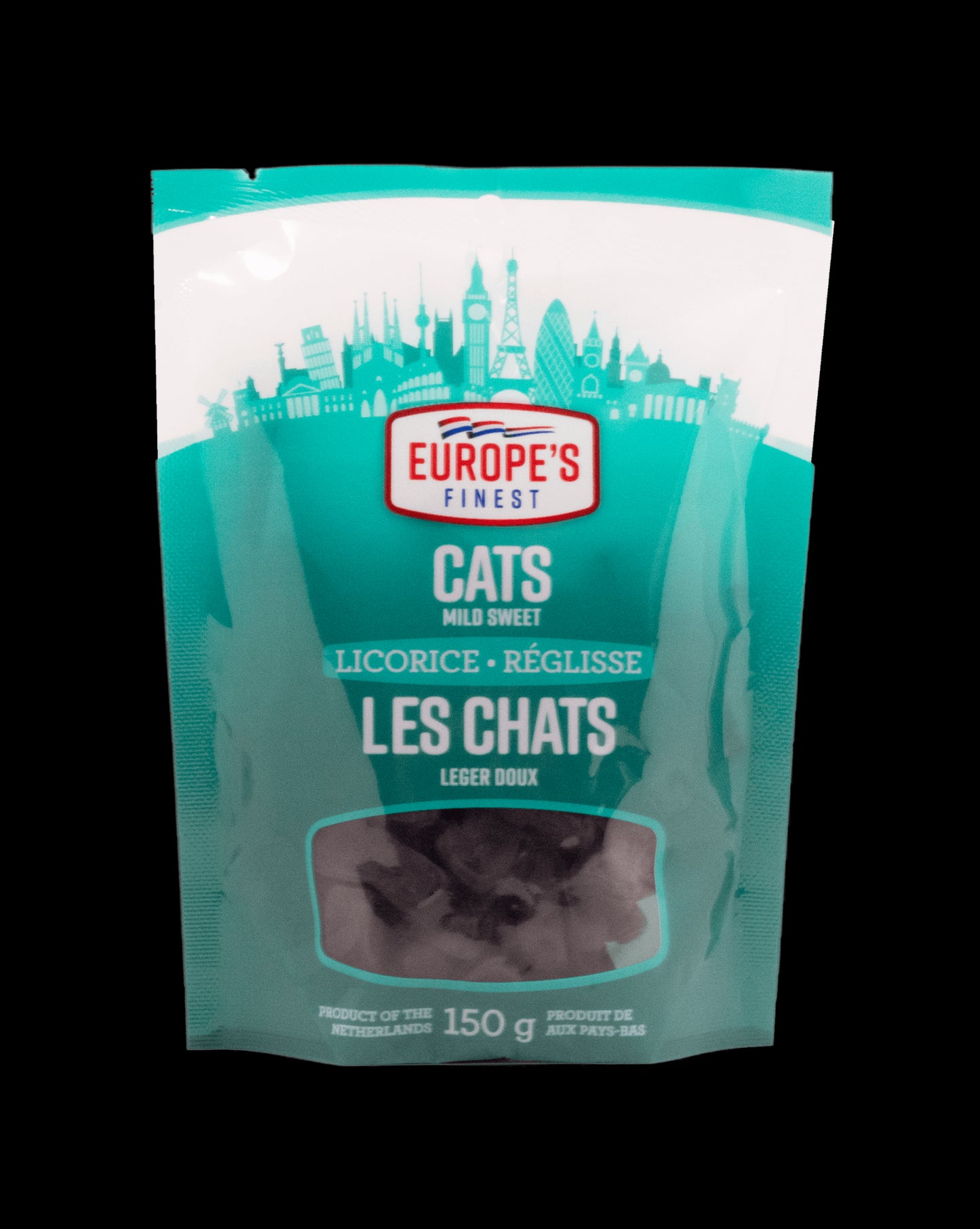 Europe's Finest Katjes Cat Liquorice 150g
