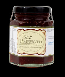 Well Preserved Jam - Strawberry Rhubarb 110ml