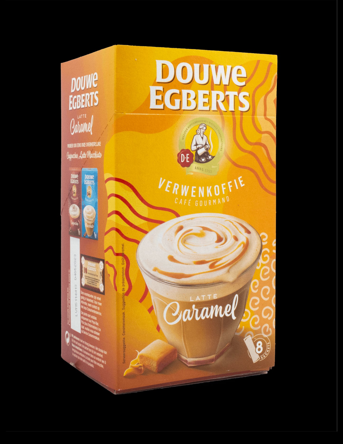 Douwe Egberts Instant Latte - Caramel 8pcs