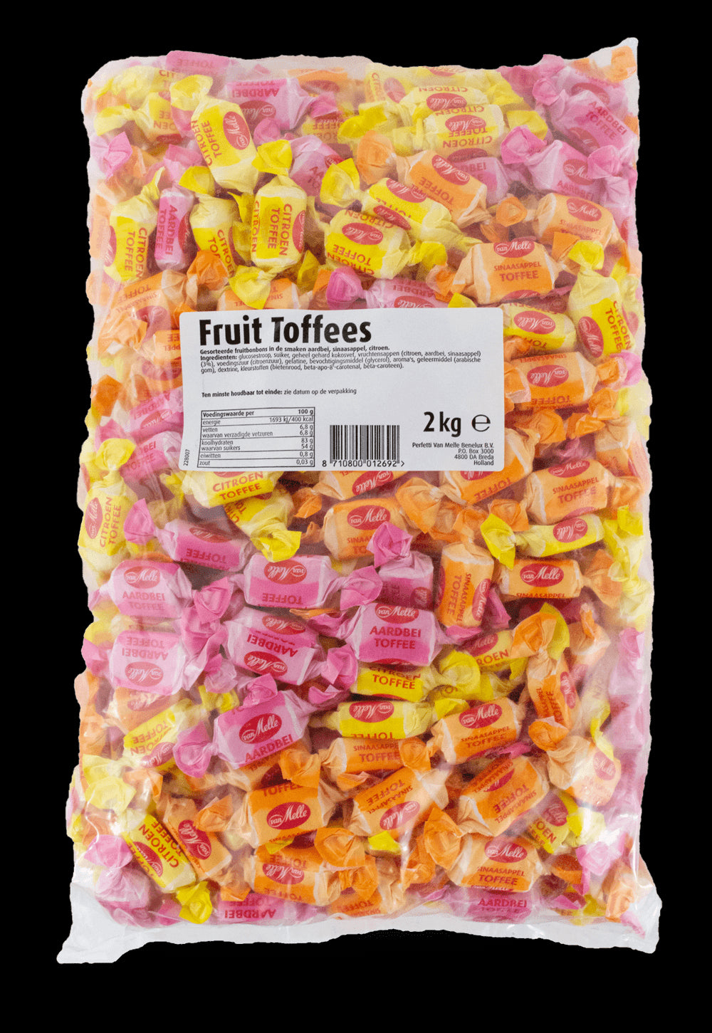 Van Melle Fruit Toffees 2kg