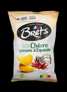 Bret's Goat Cheese & Pepper Chips 125g