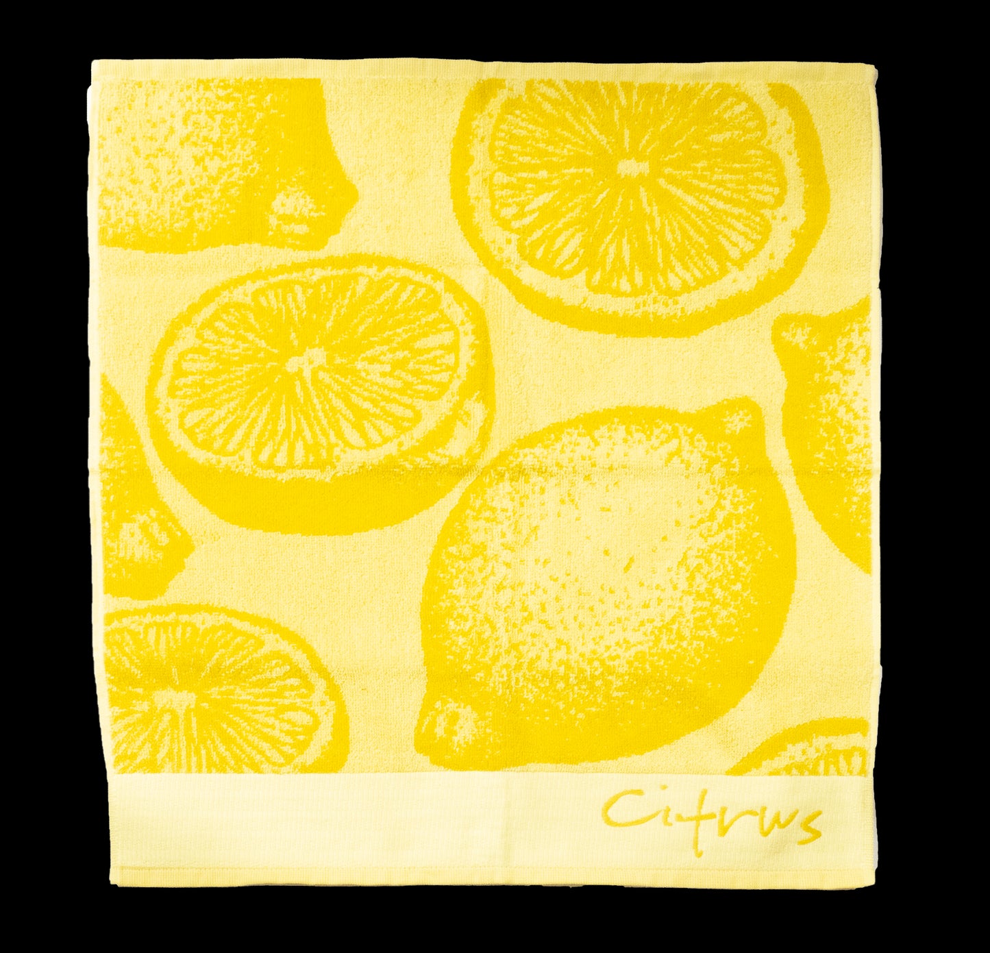 DDDDD Kitchen Towel - Citrus Yellow