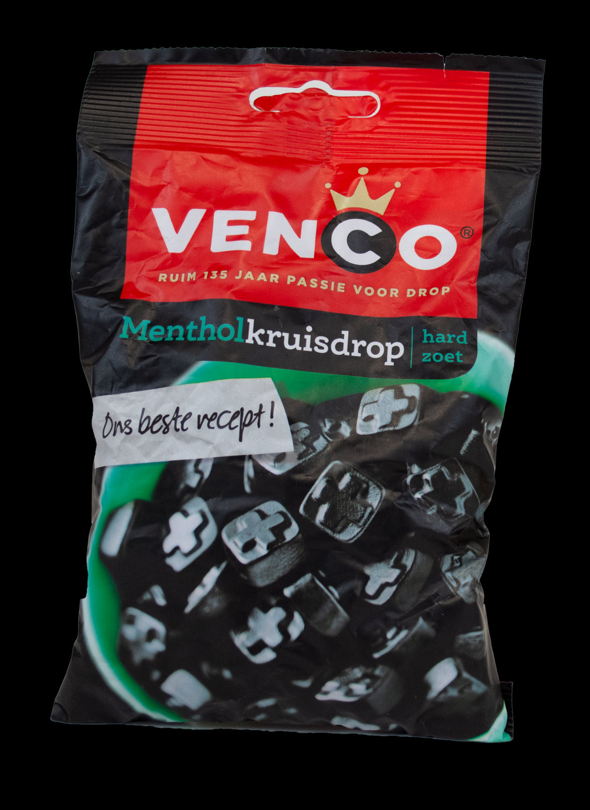 Venco Menthol Crosses Liquorice 120g