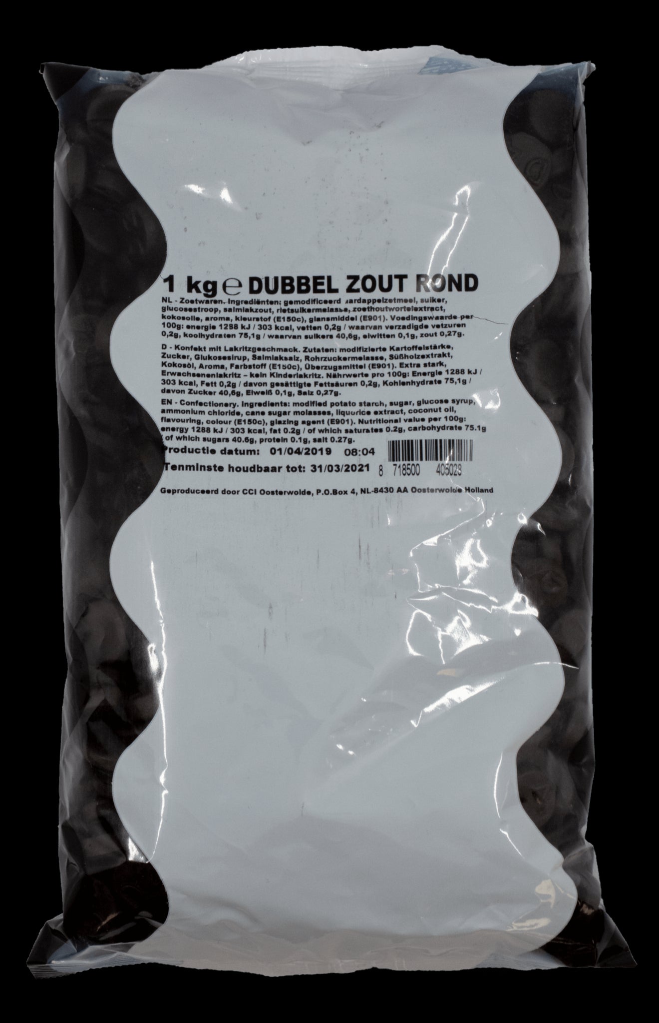 CCI Double Salted Rounds 1kg