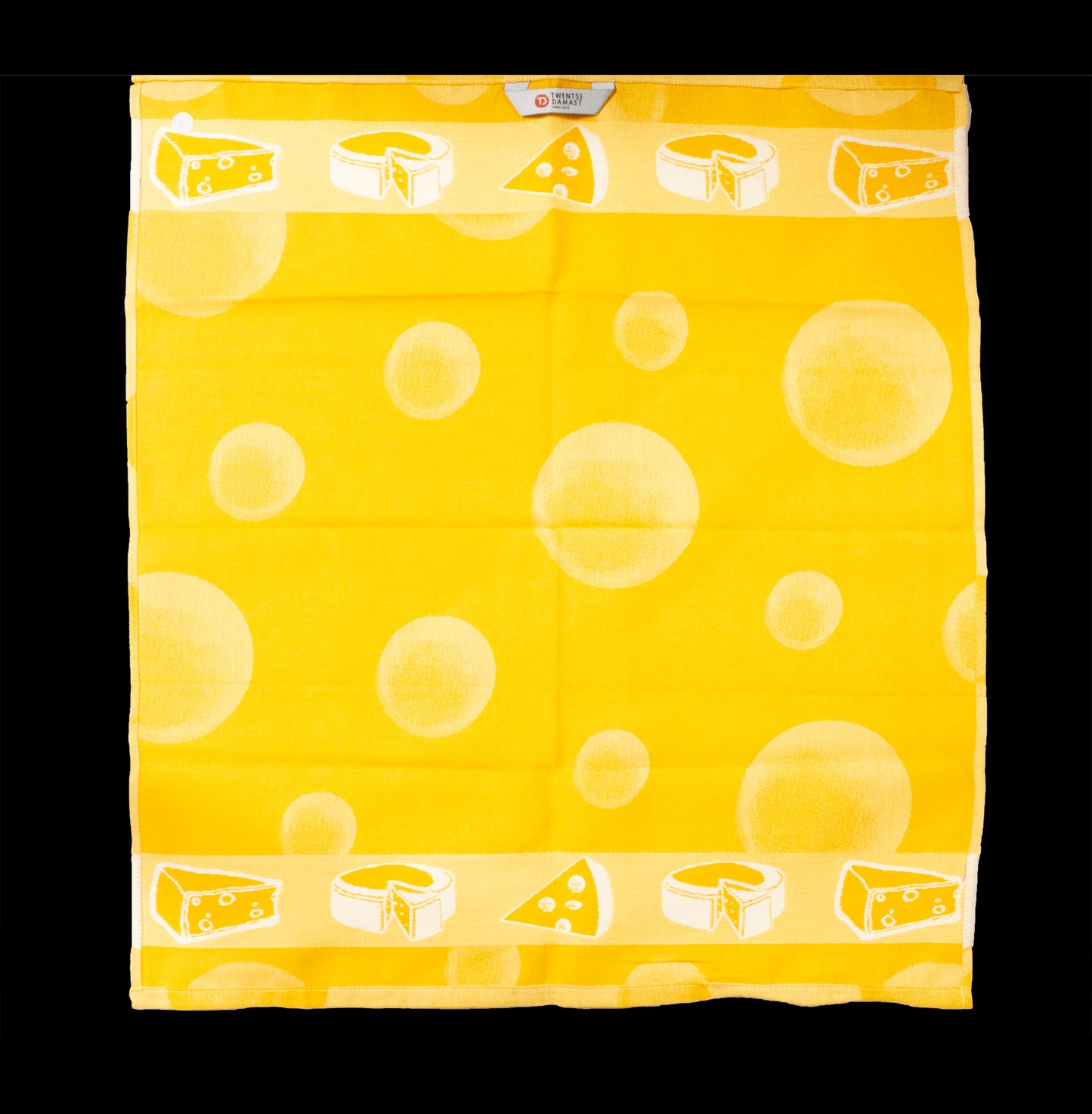DDDDD Kitchen Towel - Yellow Cheese Textile