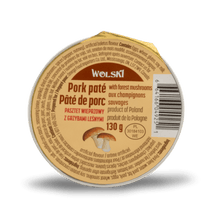 Wolski Pork Pate - Mushroom 130g