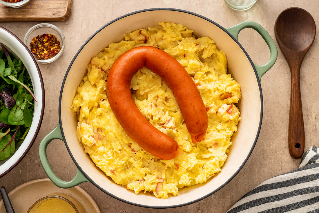 Zuurkoolstamppot (Sauerkraut and Potatoes)