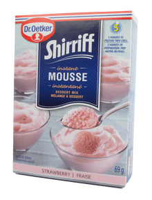 Dr Oetker Shirriff Instant Mousse - Strawberry 69g