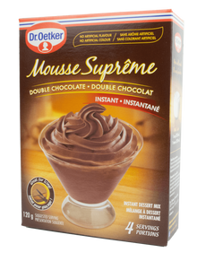 Dr Oetker Mousse Supreme Double Chocolate 120g