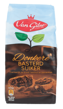 Van Gilse Donkere Basterd Suiker Dark Baking Sugar 500g