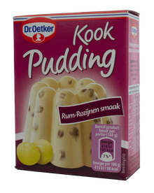 Dr Oetker Kook Pudding Mix - Rum Raisin 93g