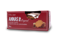 Annas Thins - Ginger 150g