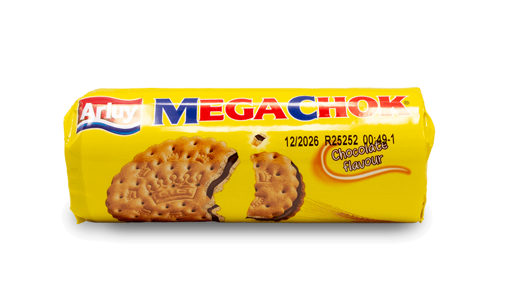 Arluy MegaChoc Filled Cookies 180g