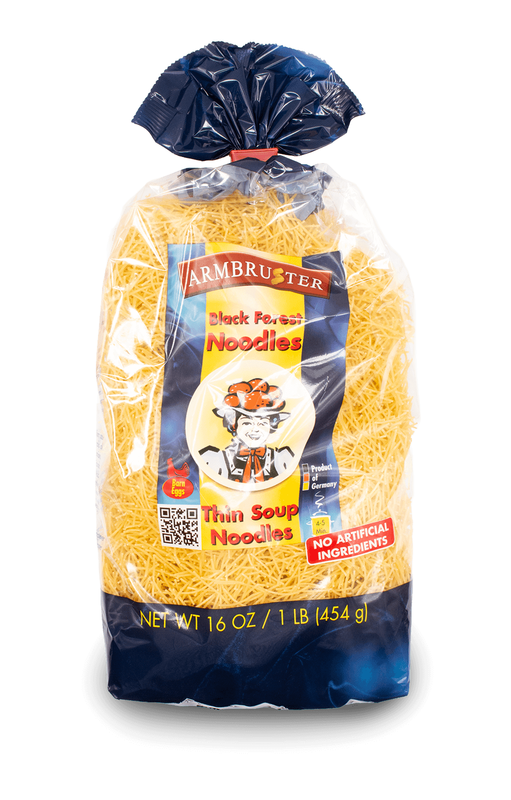 Armbruster Black Forest Thin Soup Noodles 454g