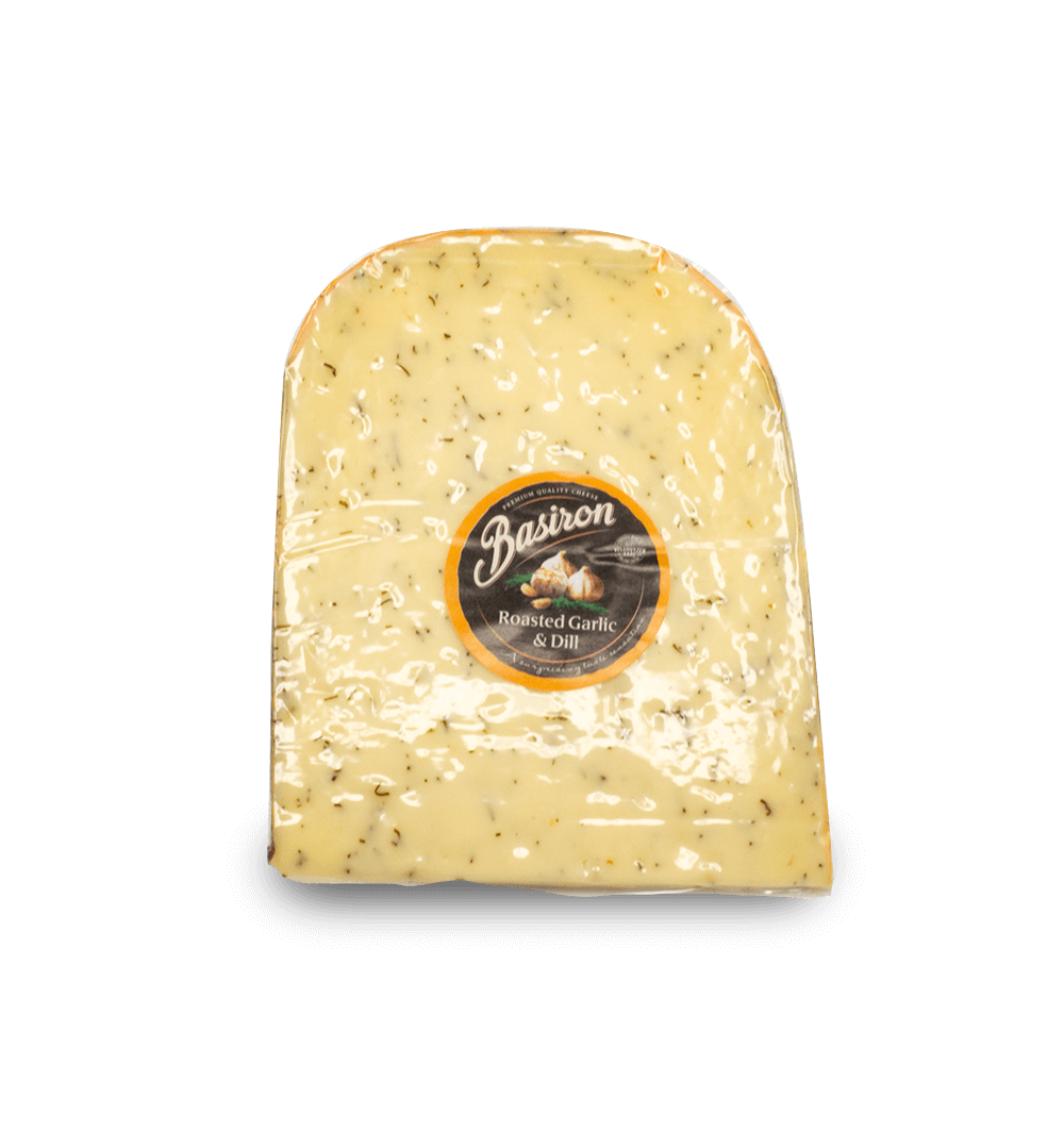 Basiron Gouda - Roasted Garlic & Dill 1kg