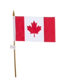 Flag on Stick - Canada 4in x 6in