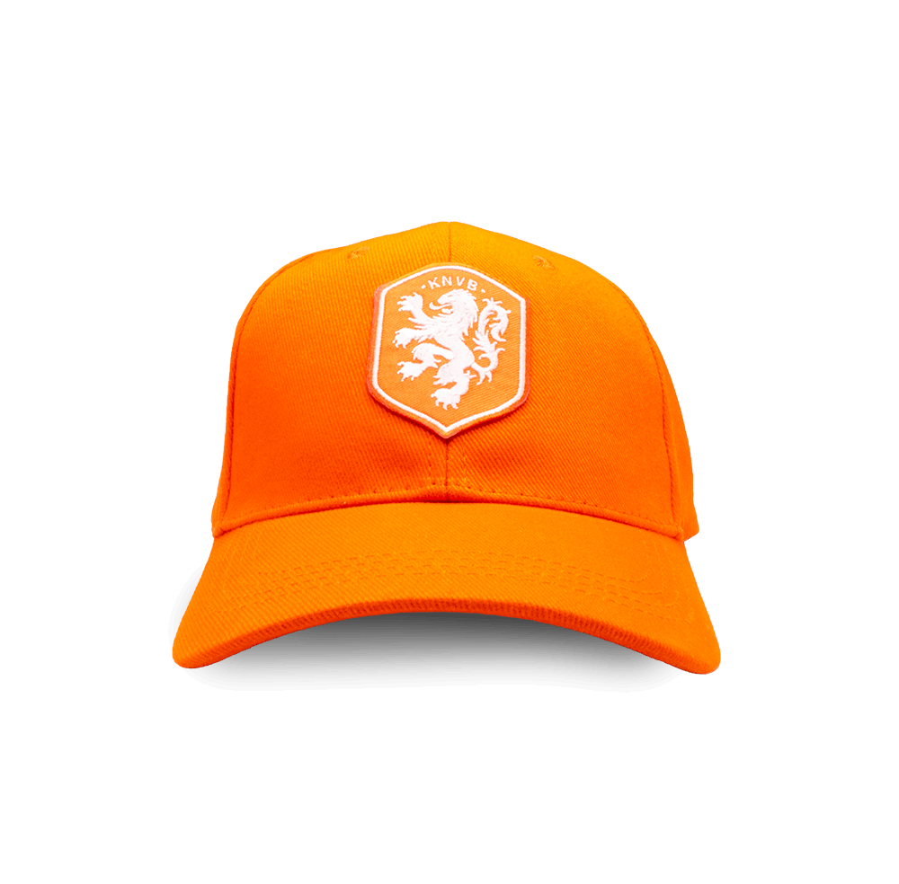Cap - KNVB Shield Orange White