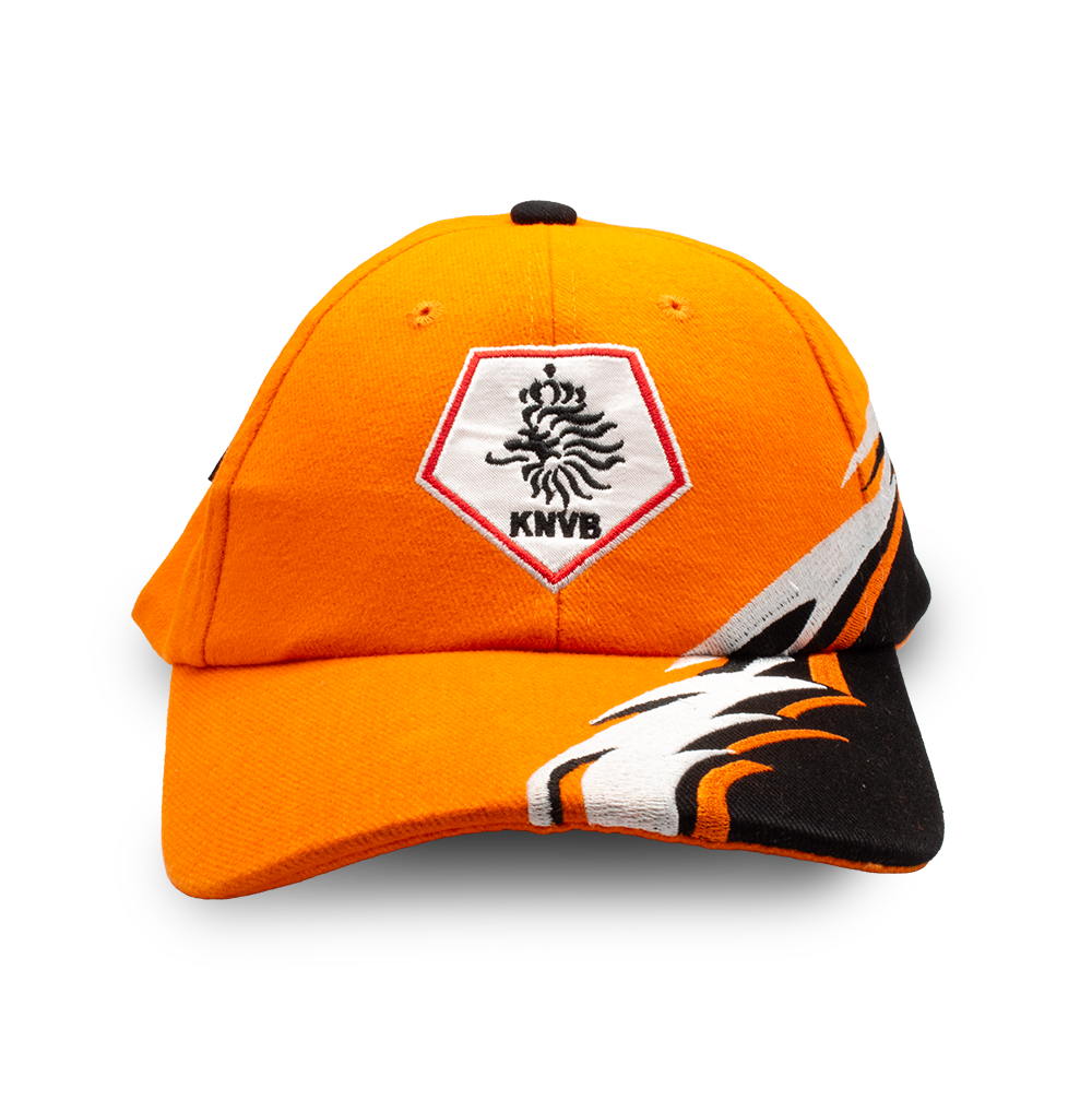 Cap - Orange KNVB Pentagon Black Stripe