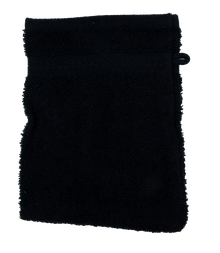 Washandjes 16cm x 21cm - Black