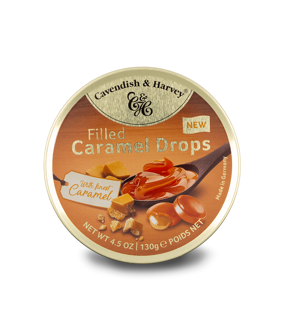 Cavendish & Harvey Caramel Filled Drops 130g