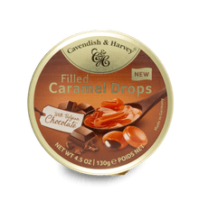 Cavendish & Harvey Chocolate Filled Caramel Drops 130g