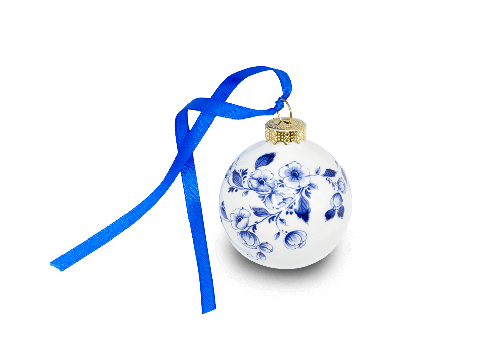 Christmas Ornament - Ball Flowers