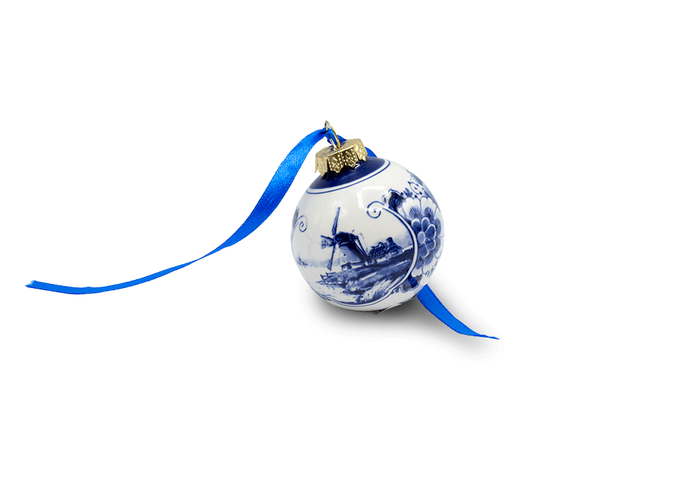 Christmas Ornament - Ball Landscape Coloured