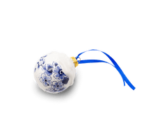 Christmas Ornament - Ball with Snow