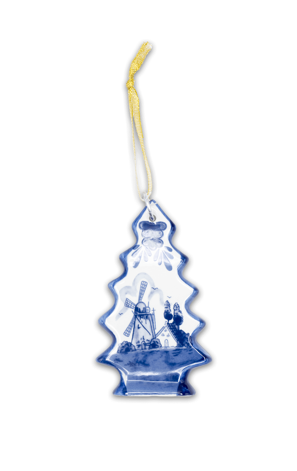 Christmas Ornament - Delft Tree