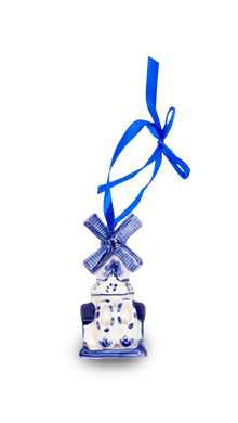 Christmas Ornament - Delft Windmill