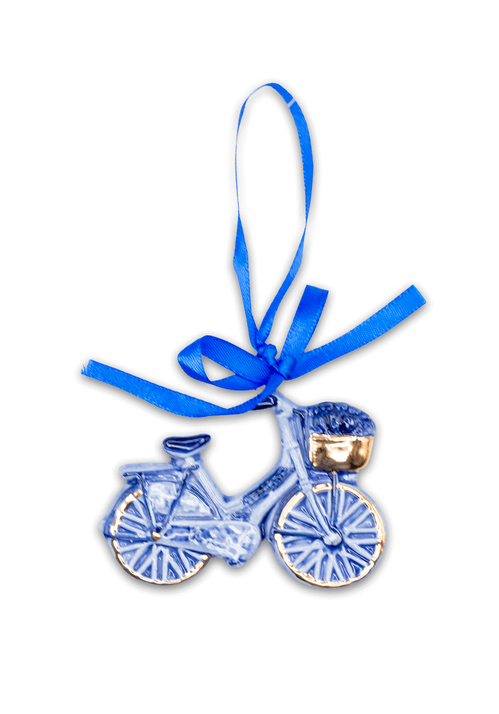 Christmas Ornament - Gold Bike