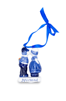 Christmas Ornament - Holland Kissing Couple