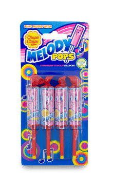 Chupa Chups Melody Pops 4 Pack