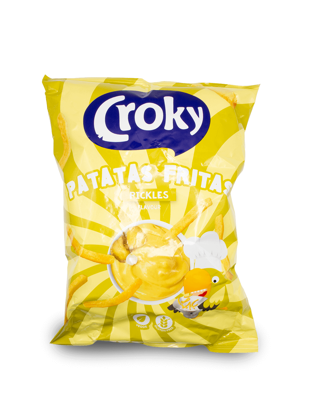 Croky Chips - French Fry & Pickle 150g