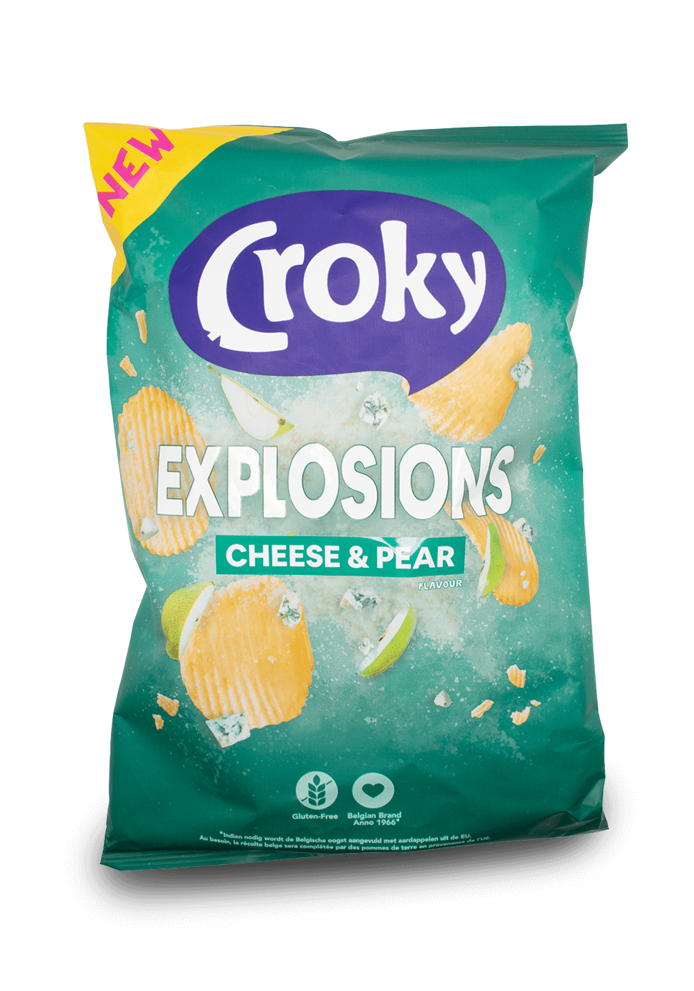 Croky Chips Explosions - Cheese & Pear 150g