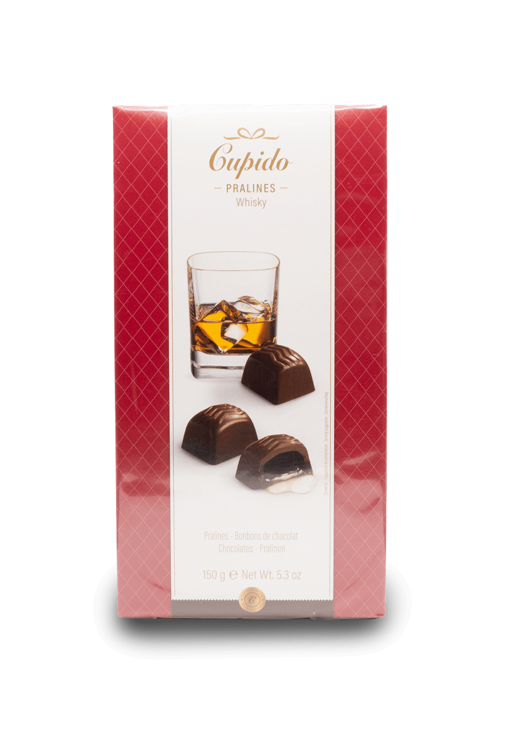 Cupido Filled Chocolates - Whiskey 150g