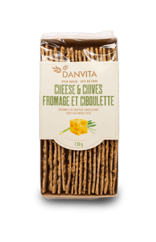 Danvita Crisps - Cheese & Chives 130g