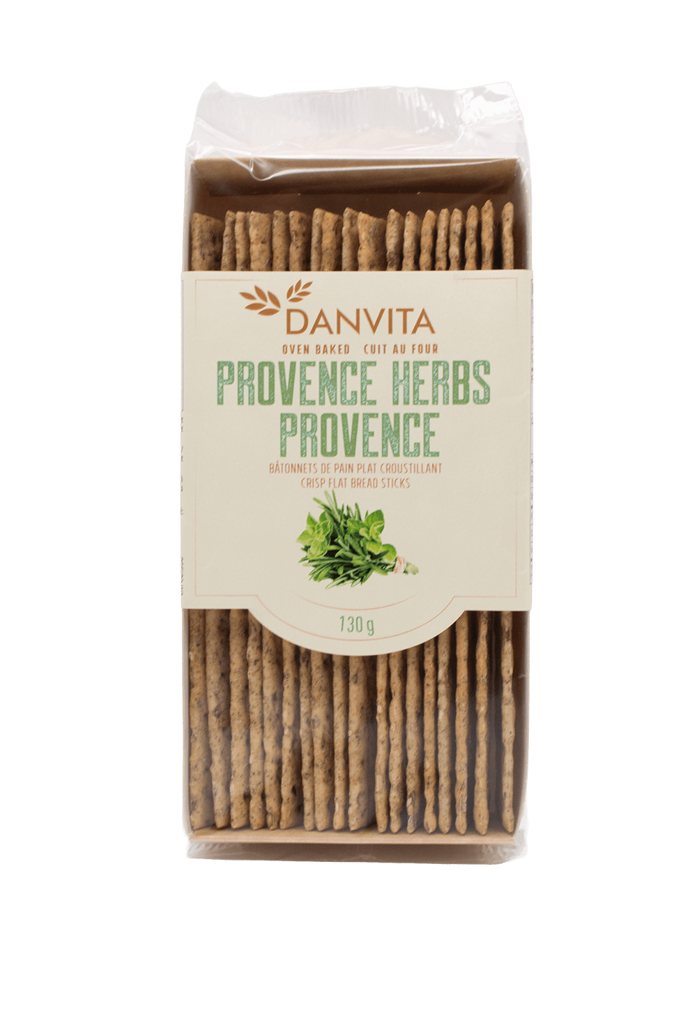 Danvita Crisps - Herbs de Provence 130g