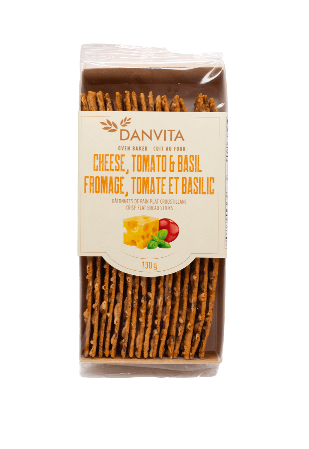 Danvita Crisps - Tomato Basil 130g