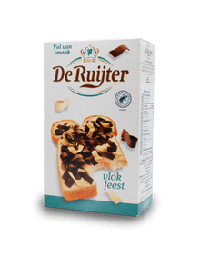 De Ruijter Vlokfeest White and Milk Chocolate Flakes 200g