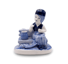 Delft Blue - Bench with Fish