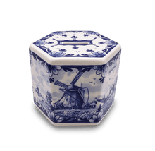 Delft Blue - Hex Coin Bank