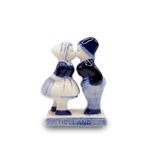 Delft Blue - Kissing Couple Statue - Large