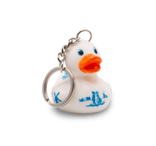 Delft Rubber Duck Keychain