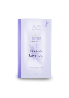 Dolfin Chocolate Bar - Dark with Lavender 70g